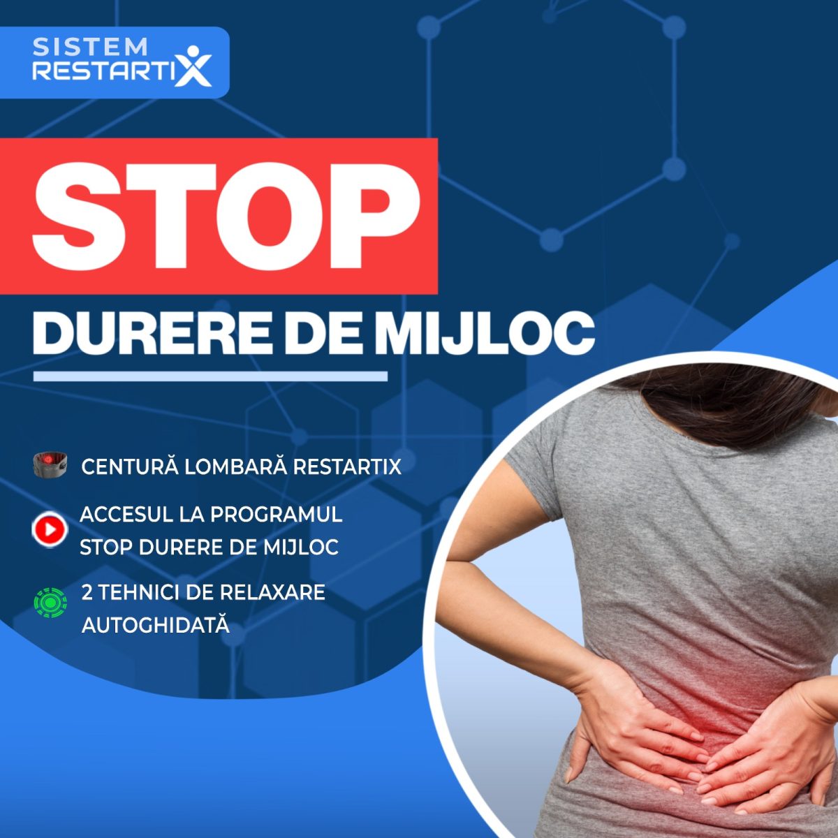 RestartiX STOP Durere de Mijloc